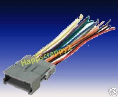 2004-2005 Saturn ION Stereo Wire Harness Kit - Car Radio Wiring Installation for Easy DIY Audio System Upgrade | Perfect for Vehicle Sound System Replacement & Aftermarket Head Unit Installation