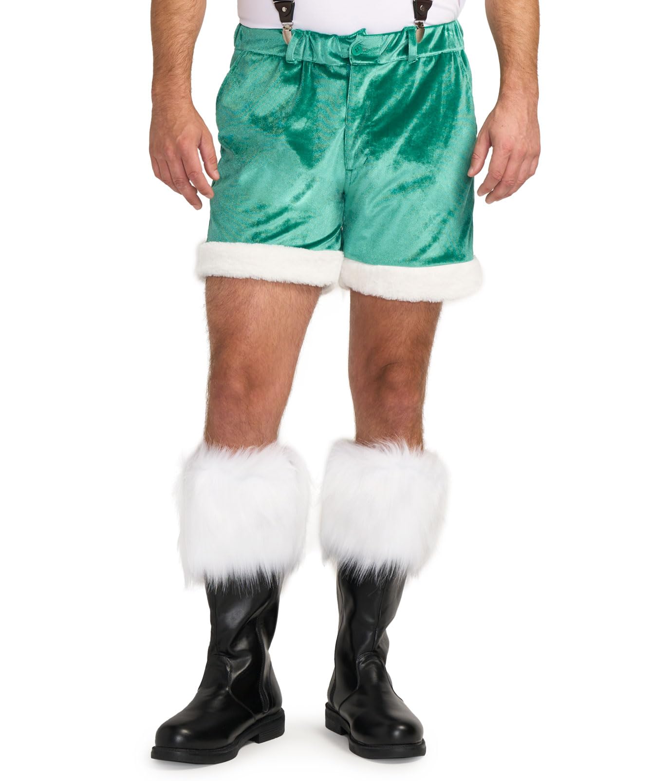 Tipsy Elves Men's Christmas Holiday Party Shorts - Festive Plaid Swim Trunks for Adults | Perfect for Xmas Parties, Beach Vacations & Summer BBQs