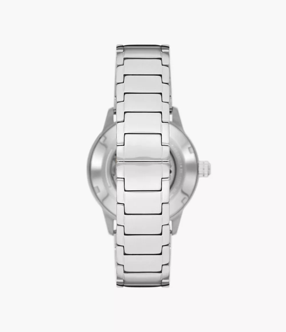 Emporio Armani AR60052 Automatic Stainless Steel Men's Watch - Luxury Dress Watch for Business, Formal & Everyday Wear
