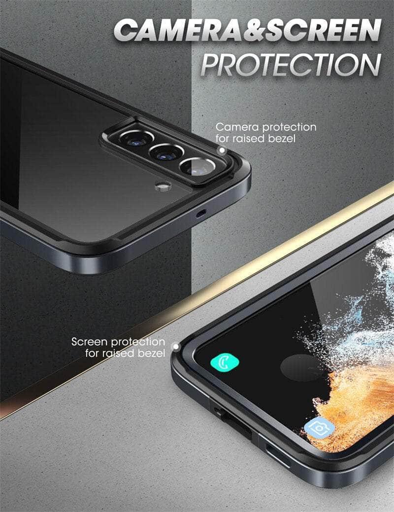 SUPCASE S22 Plus UB Edge Pro Slim Frame Clear Back Case - Protective Phone Cover for Samsung Galaxy S22 Plus - Perfect for Everyday Use, Work & Outdoor Activities