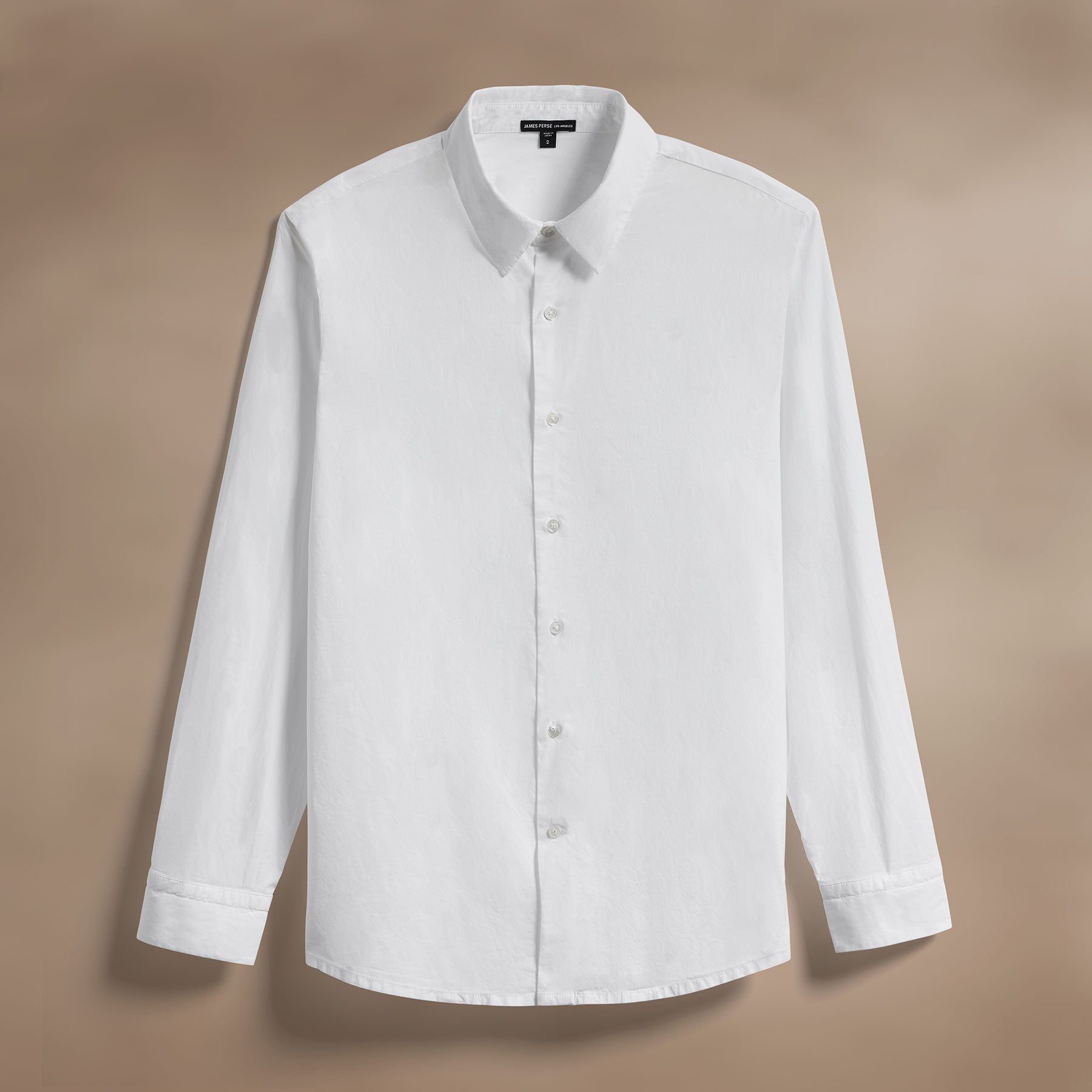 Premium Stretch Poplin Shirt for Men - Breathable White Button Down Shirt - Comfortable Office Wear & Casual Outfit Essential
