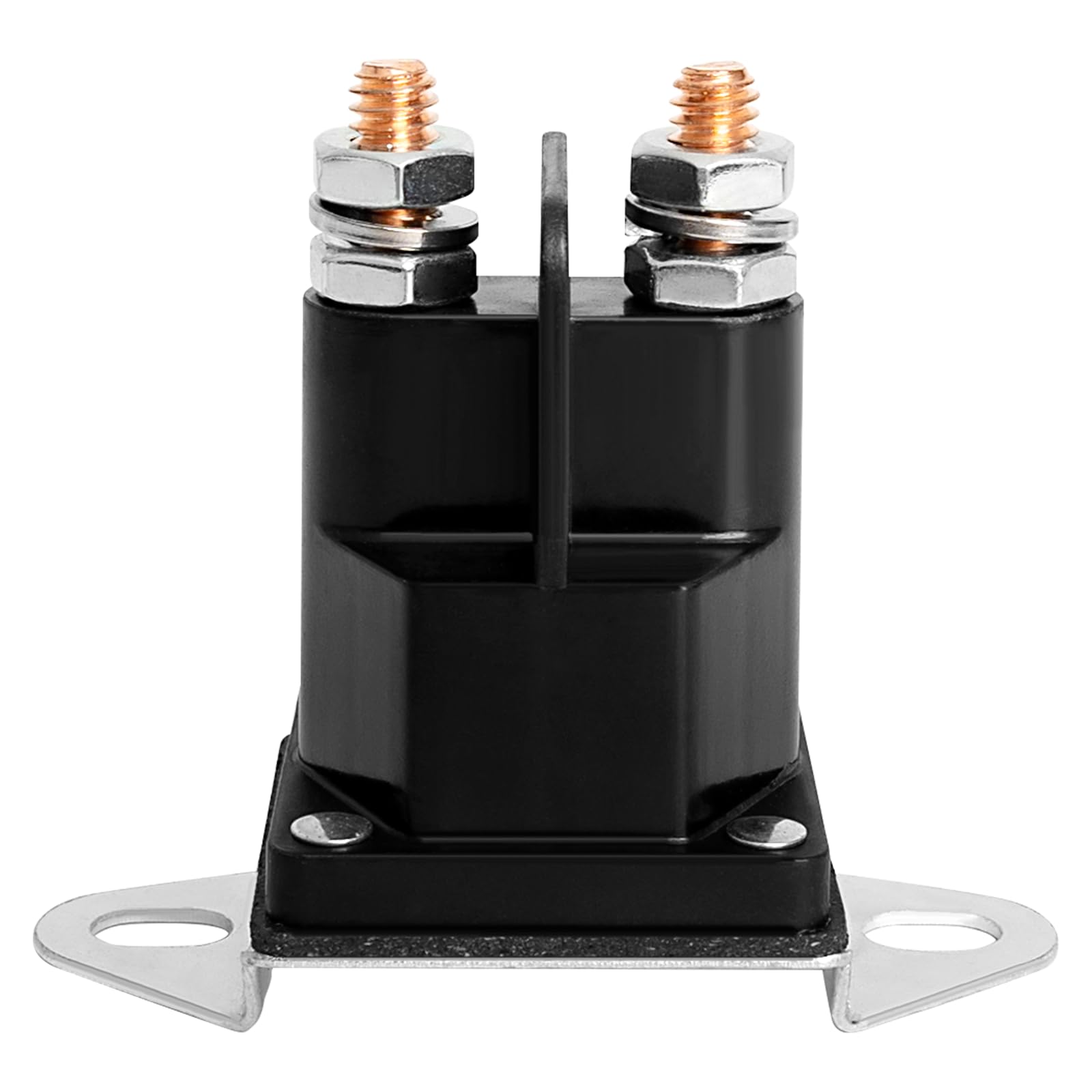 12V 4 Terminal DC Contactor Starter Solenoid Compatible with Toro Timecutter, Ex Mark, Lawn Boy Mowers - Replaces 1-513075, E513075, 104-3189 - Perfect for Lawn Tractor, Riding Mower & Outdoor Power Equipment Maintenance