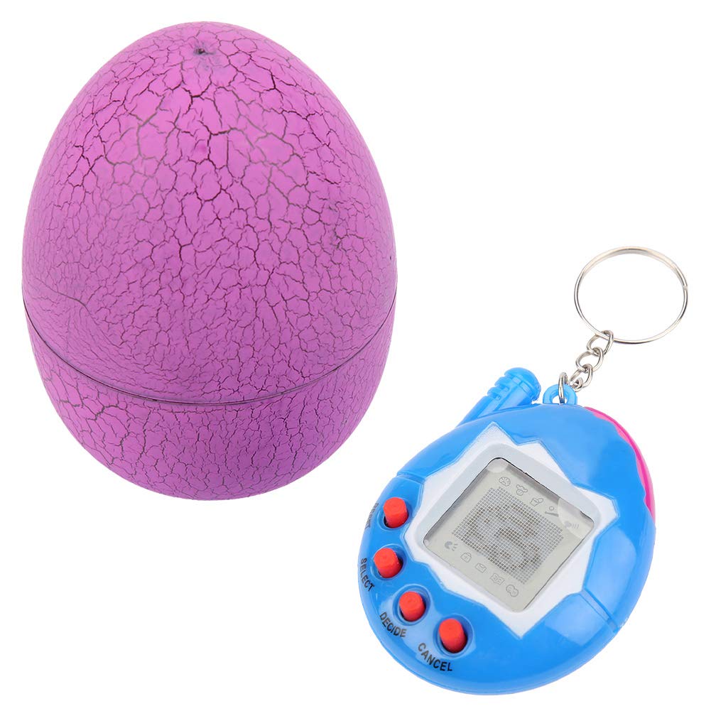 Digital Pet Game for Kids - 4 Button Electronic Toy (Purple) - Fun Learning Gift