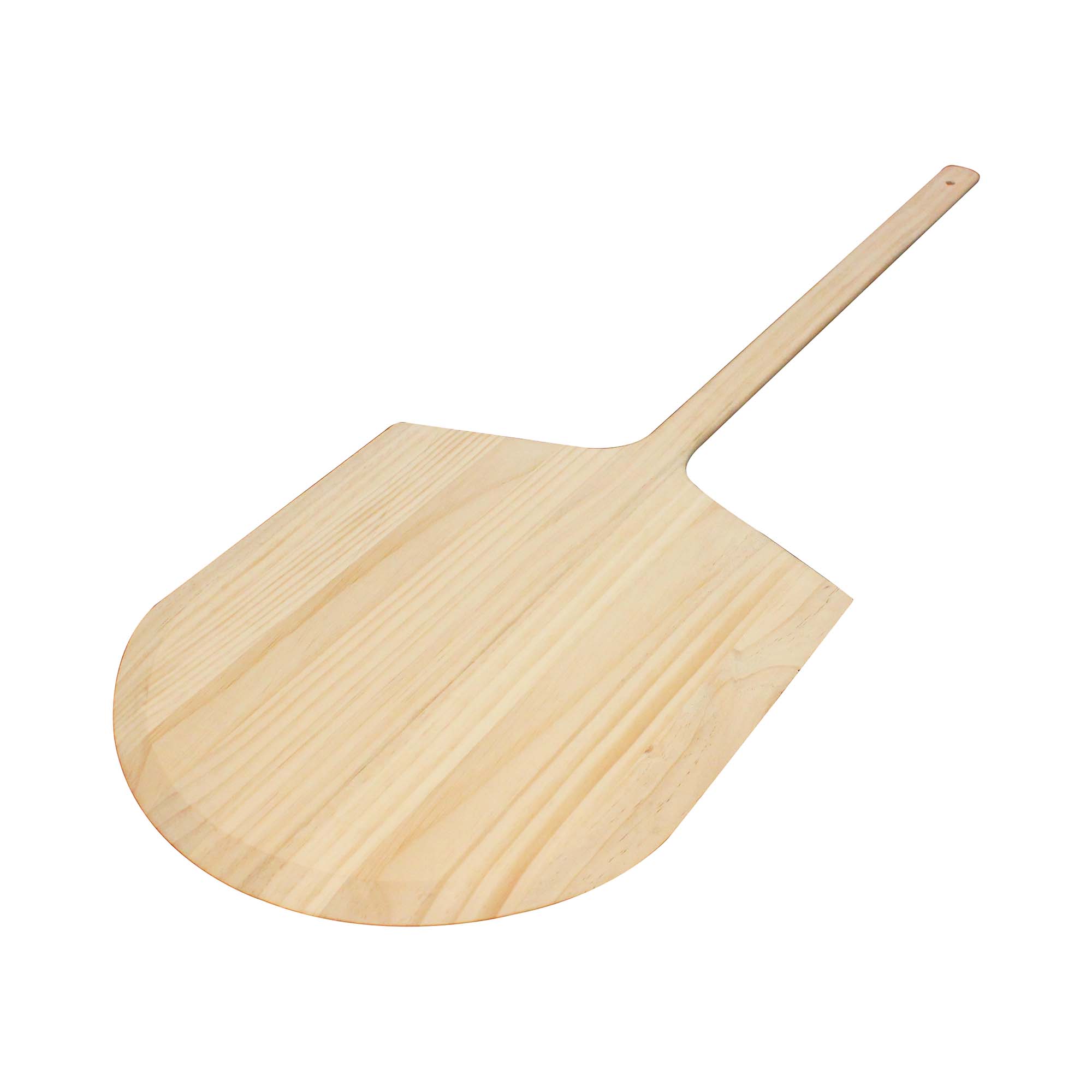 Thunder Group 14 x 16 Inch Wooden Pizza Peel with 26 Inch Handle - Professional Pizza Oven Accessory for Baking, Serving & Home Kitchen Use (Model WDPP1442)