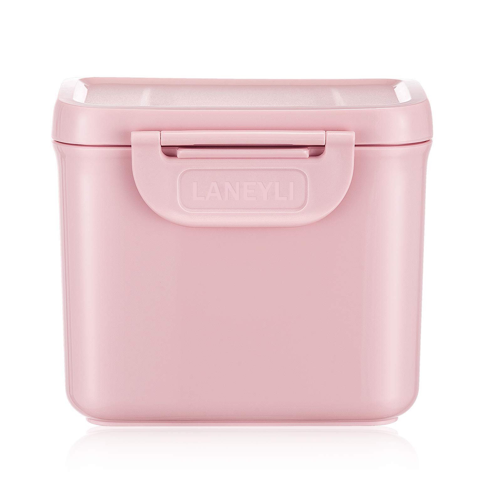 Portable Baby Formula Dispenser with Scoop - 0.92LB (420g) Travel Powder Container for Milk, Snacks & Baby Food Storage | Ideal for Outdoor Activities, Daycare & On-the-Go Feeding (Pink)