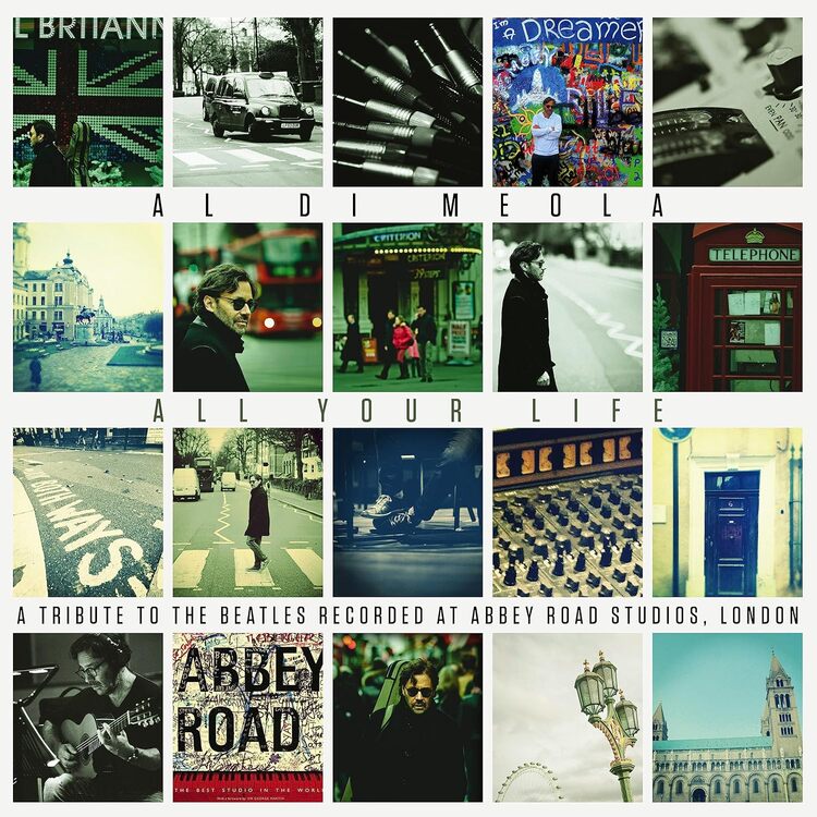 Al Di Meola LP - A Tribute To The Beatles | Limited Edition Vinyl Record | Perfect for Beatles Fans & Jazz Guitar Collectors | Great for Home Listening, Music Gifts & Vinyl Collections