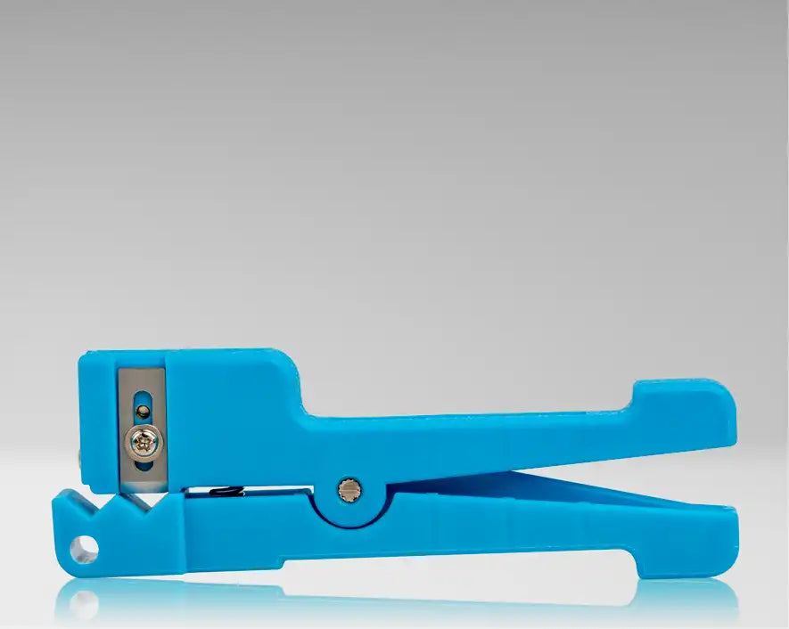 Compact Fiber Slitter and Ring Tool for 0-0.250 OD - Precision Fiber Optic Cable Cutting & Stripping Tool - Ideal for Network Installations & Telecom Repairs