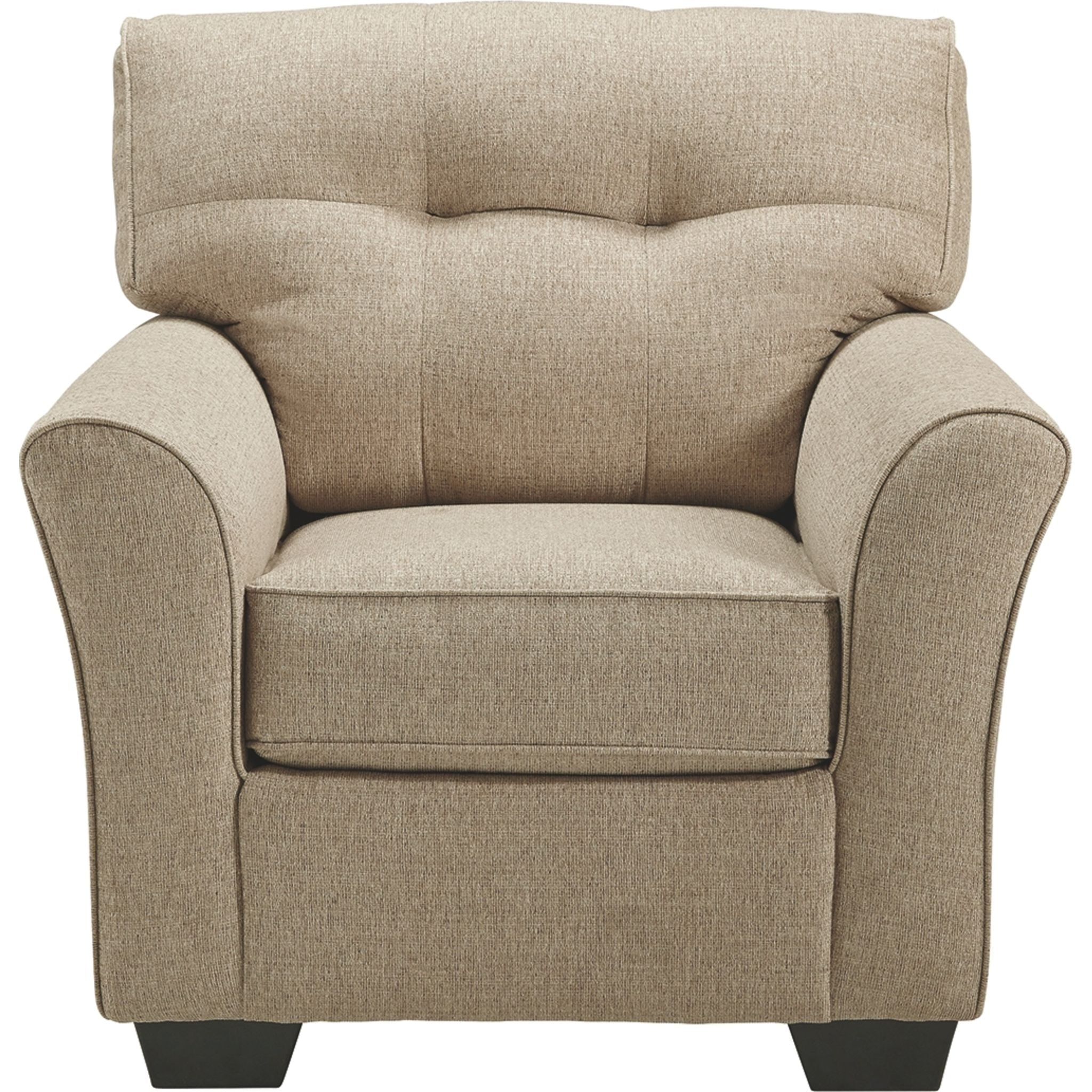 Ardmead Chair - Modern Putty Accent Chair for Living Room, Bedroom, or Office - Comfortable Upholstered Armchair with Soft Fabric & Sturdy Frame - Perfect for Relaxing, Reading, or Working from Home