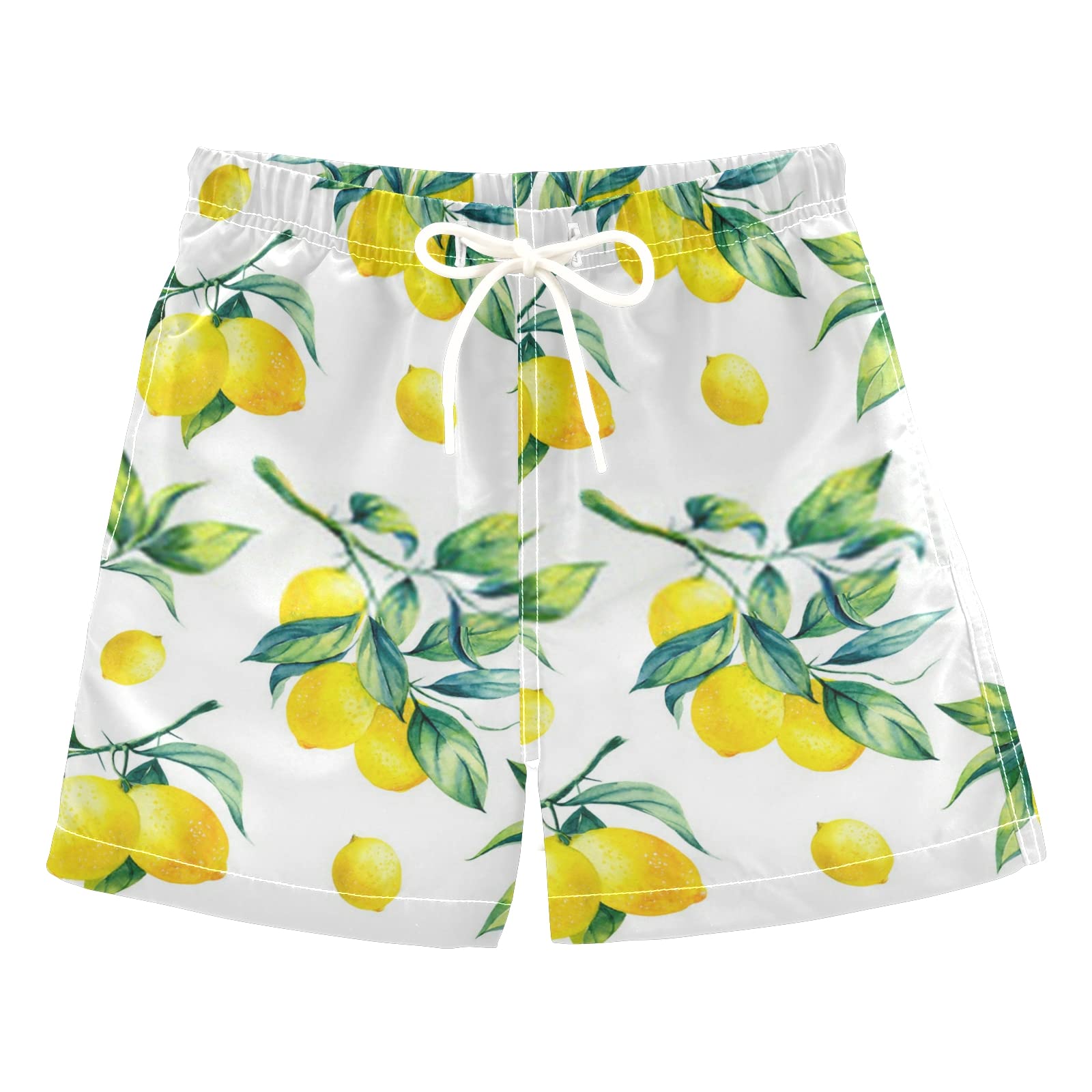 **Boys Swim Trunks for Kids 2-14 Years - Quick Dry Swim Shorts for Beach, Pool & Hawaii Vacation - Toddler to Teen Swimwear with UPF Protection**    *(Perfect for Swimming Lessons, Summer Vacations & Water Play)*
