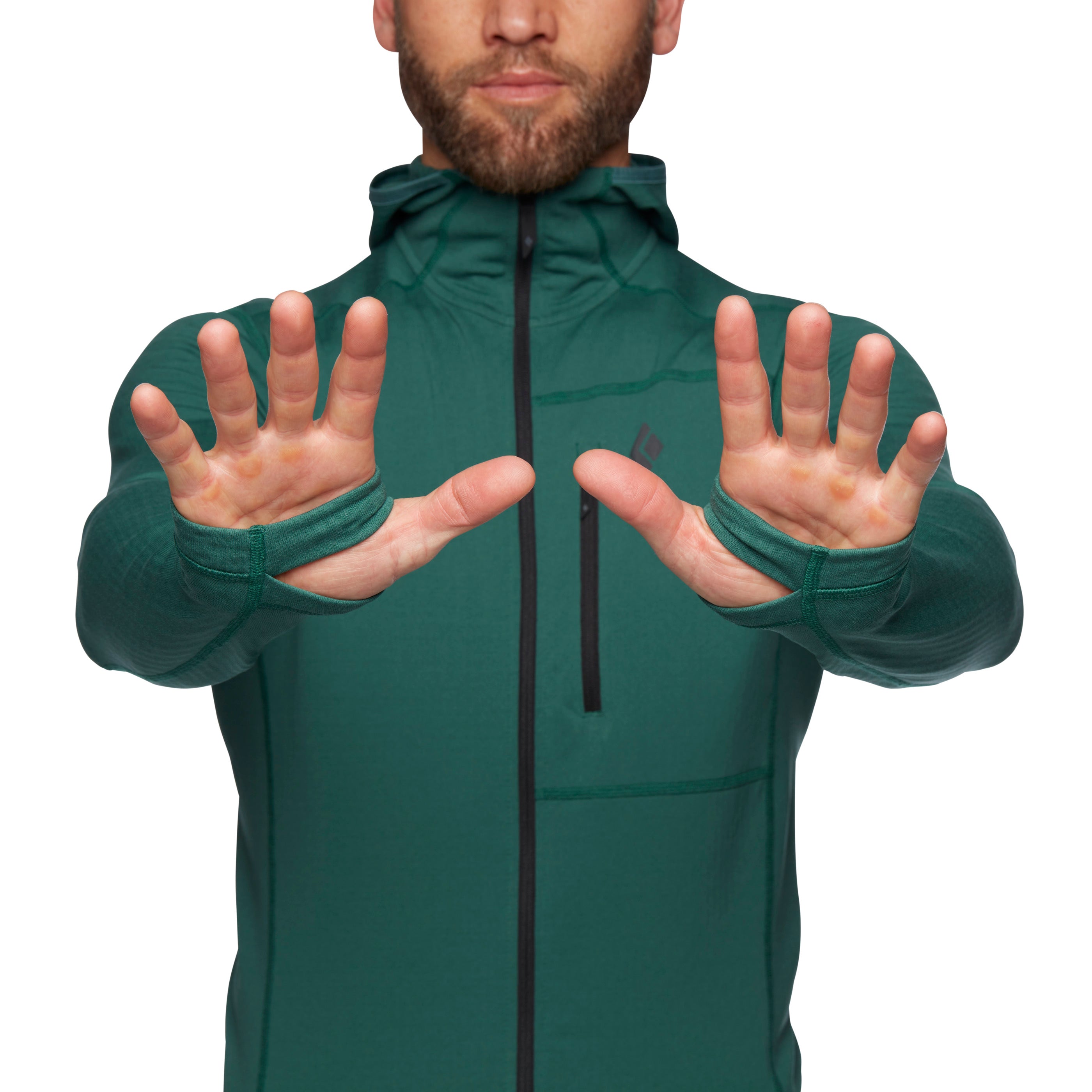 Men's Lightweight Performance Hoodie - Breathable & Moisture-Wicking Running Jacket for Outdoor Workouts & Casual Wear