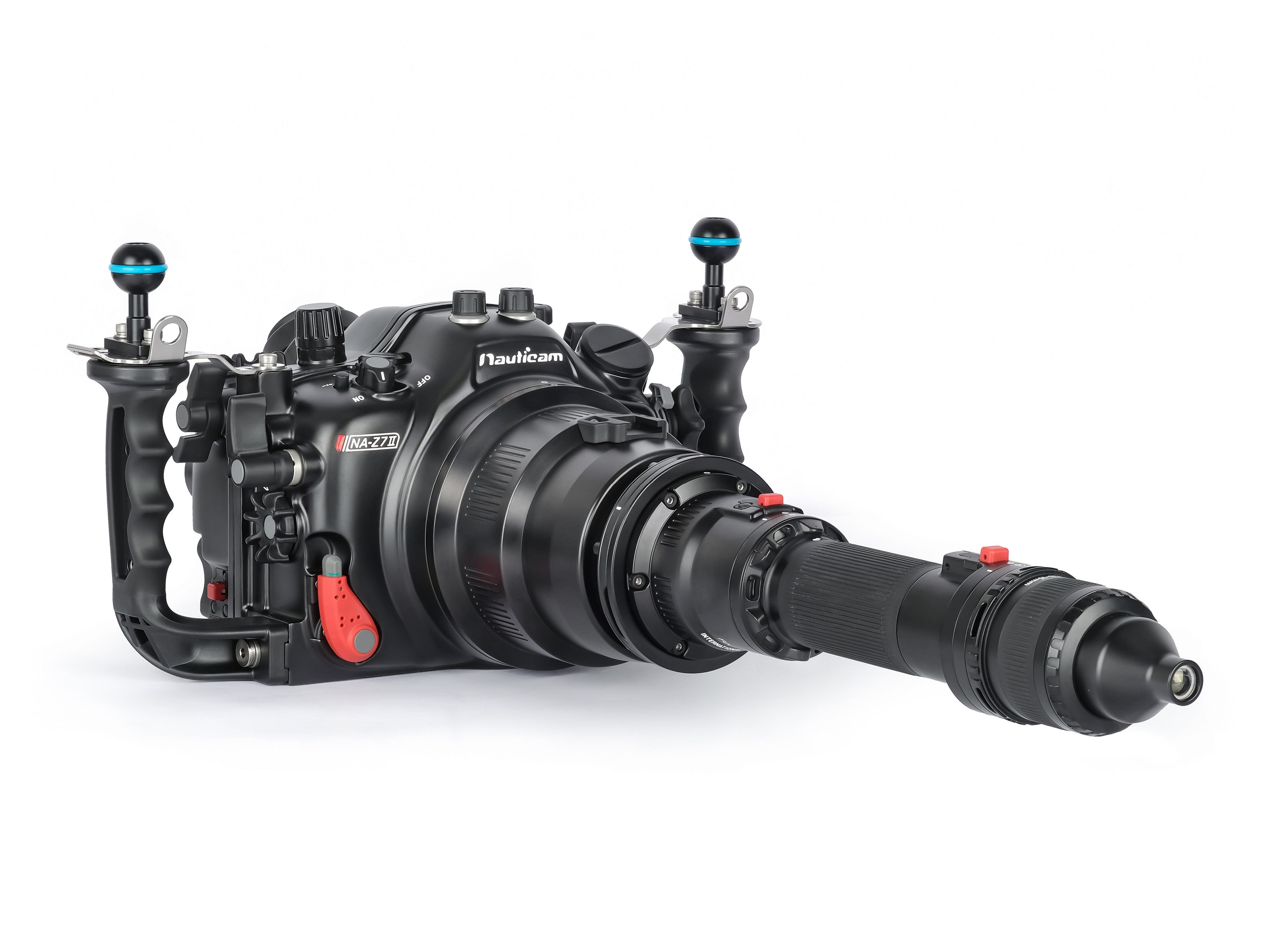 Nikon Z7II Underwater Housing - Waterproof Case for Nikon Z7II & Z6II Cameras - Perfect for Scuba Diving, Snorkeling, and Marine Photography