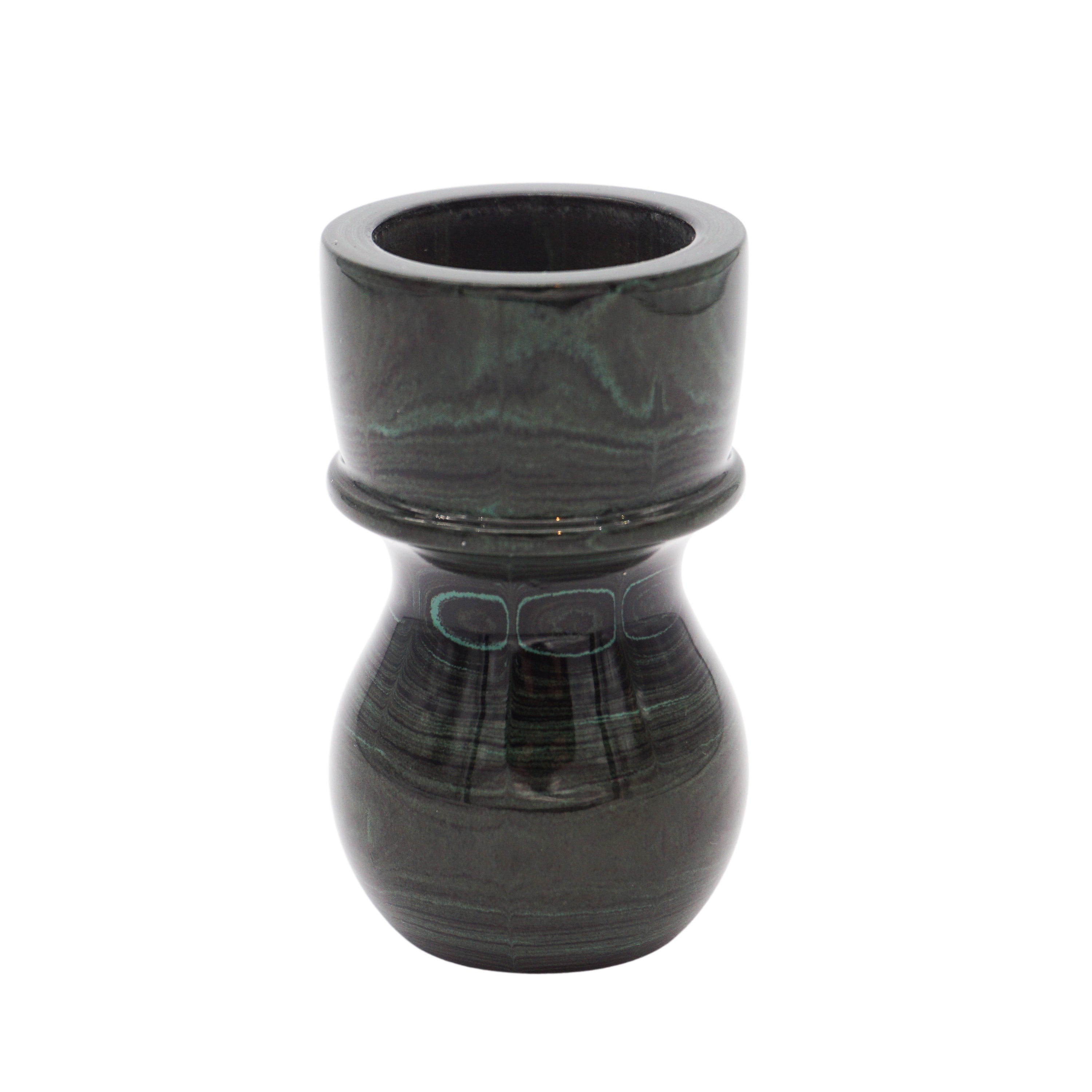 Premium Handcrafted Jaguar Ebonite Shaving Brush Handle - Fits 24mm & 26mm Knots - Perfect for Wet Shaving & Grooming Gifts for Men