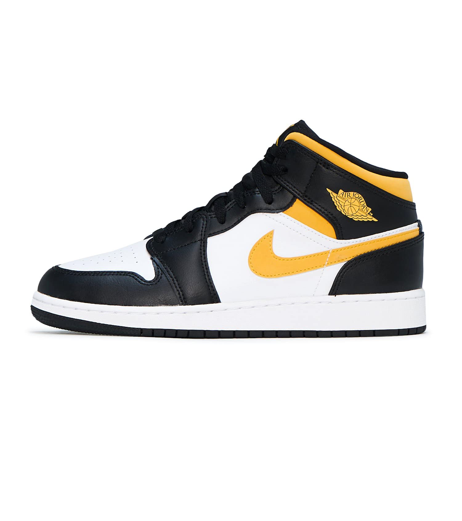 Nike Air Jordan 1 Mid Sneakers for Kids - Basketball Shoes & Casual Wear for Boys & Girls - Perfect for School, Sports & Street Style