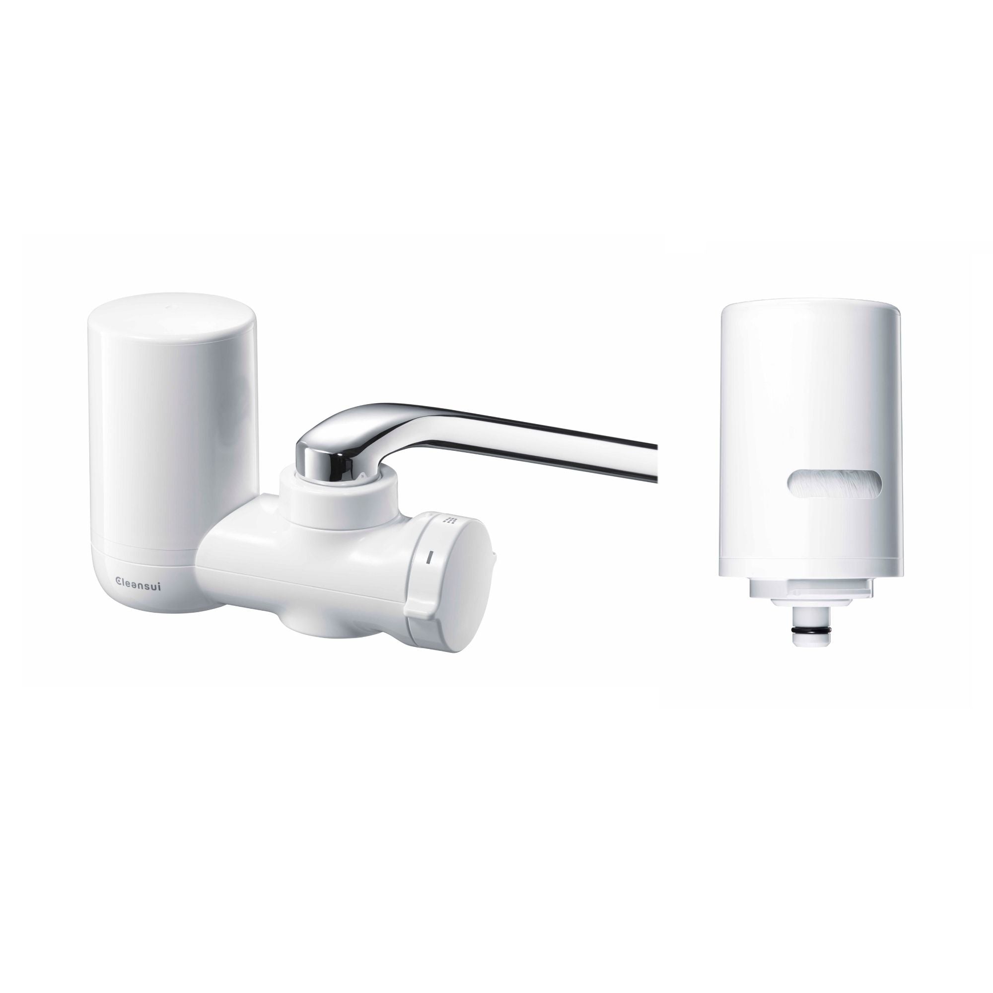 Cleansui EF202 Under Sink Water Filter System - 2 Replacement Cartridges Included | High Performance Filtration for Clean Drinking Water | Perfect for Kitchen, RV & Home Use