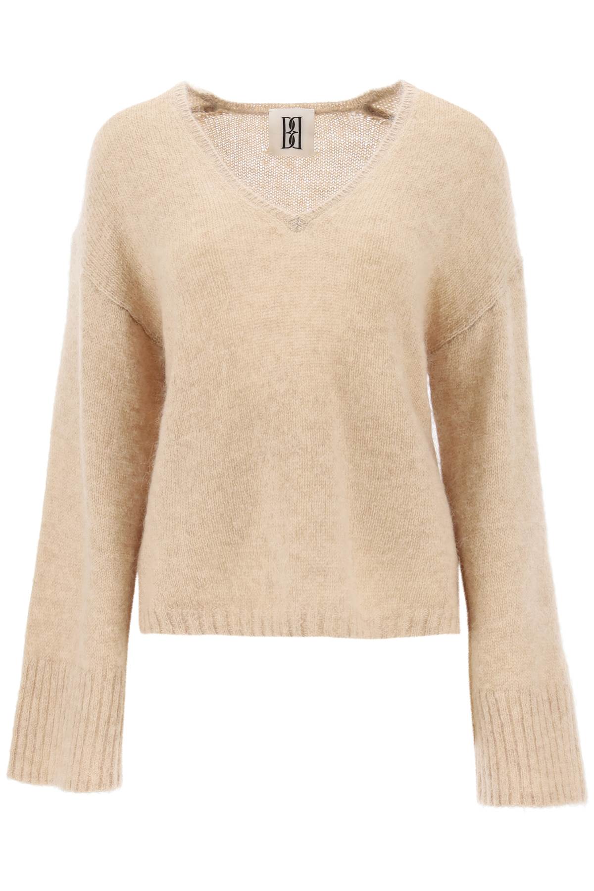 By Malene Birger Women's Wool & Mohair Cimone Sweater - Cozy Winter Pullover for Casual Outings & Office Wear