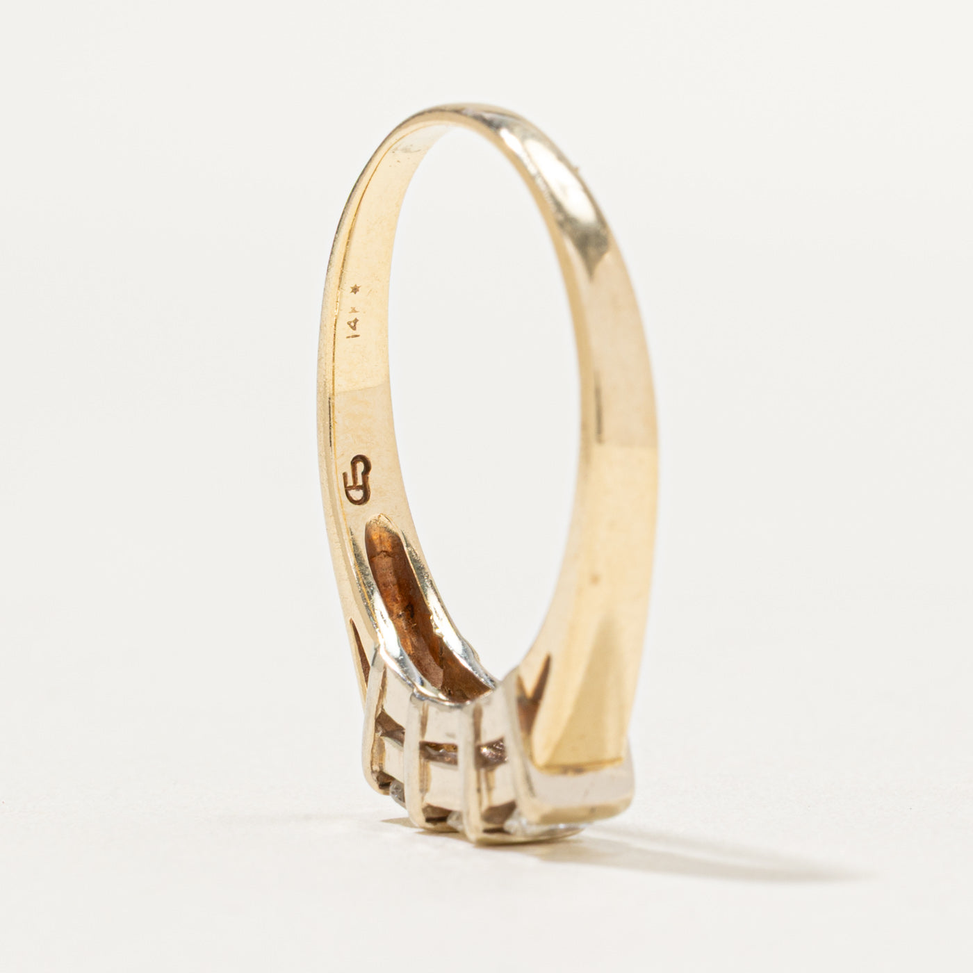 0.50ctw Three Stone Tension Set Diamond Ring for Women | Size 8.75 | Elegant Engagement & Wedding Band | Perfect for Proposals, Anniversaries & Special Occasions
