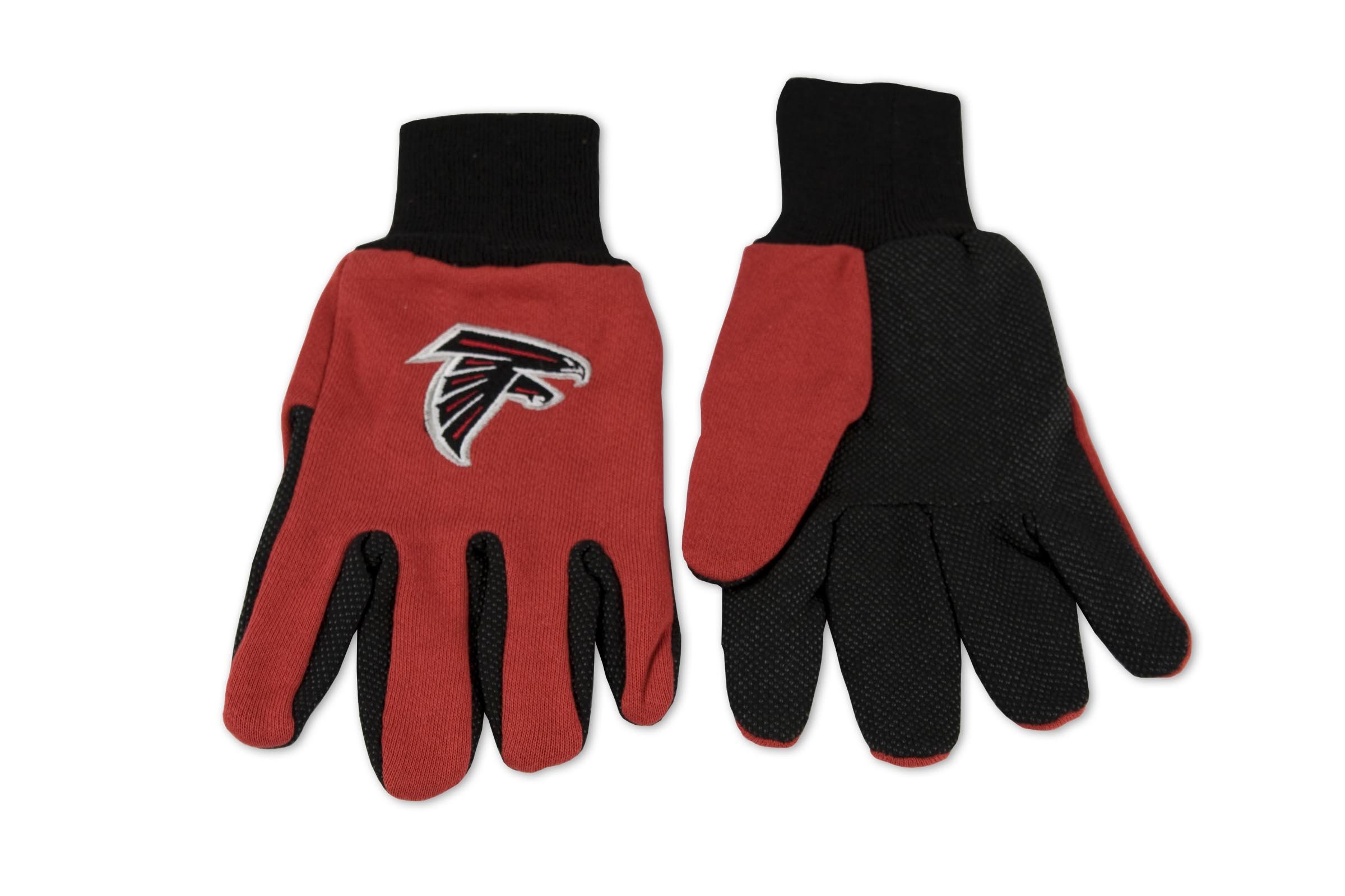 NFL Two-Tone Football Gloves - Grip & Style for Training & Games - Perfect for Quarterbacks, Receivers & Fans