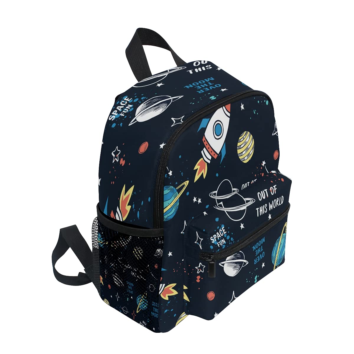 Solar System Backpack for Kids - Cute Planet Design School Bag for Boys & Girls, Preschool & Nursery Travel Backpack - Perfect for School, Daycare & Outdoor Adventures