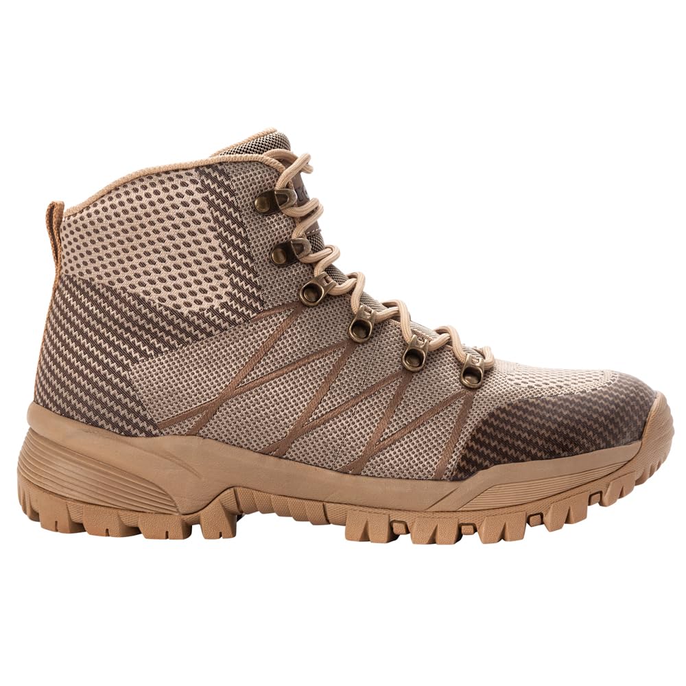 Propet Men's Traverse Waterproof Hiking Boots - Lightweight Outdoor Trekking Shoes for Men, Trail Walking & Mountain Climbing Footwear