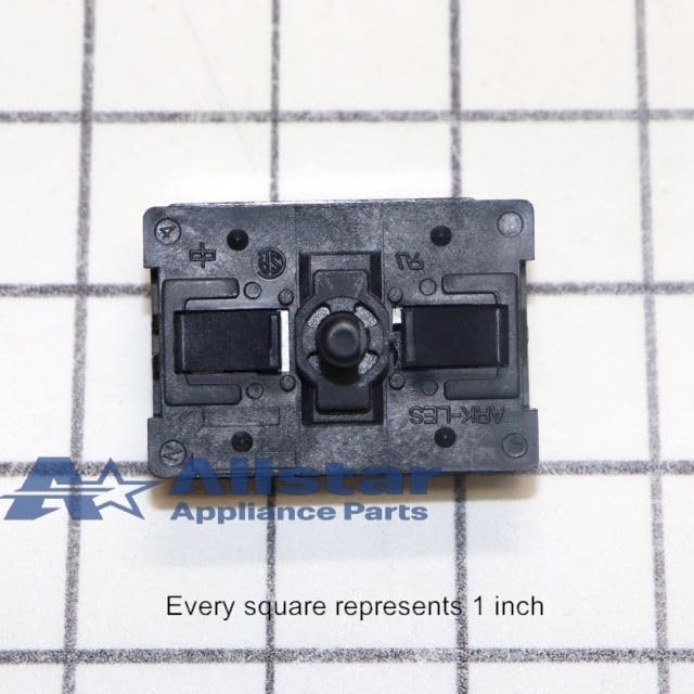 Allstar Appliance Parts 35115 AA Dryer Temperature Switch Replacement - Compatible with Major Dryer Brands (Black) - Perfect for DIY Home Appliance Repair & Laundry Room Maintenance