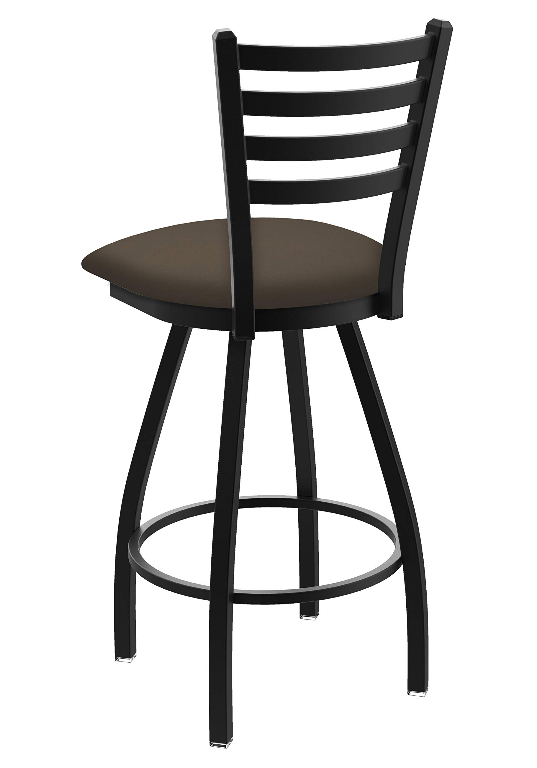 Holland Bar Stool Co. XL 410 Jackie Swivel Bar Stool in Canter Earth - Adjustable Height Counter Stool for Kitchen Island, Bar & Dining Room - Rustic Industrial Style Home Decor