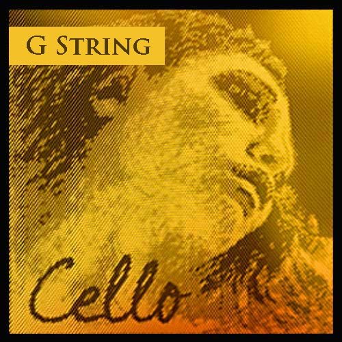 Pirastro Evah Pirazzi Gold 4/4 Cello G String - Medium Gauge for Professional Cellists | High-Quality Cello Accessories for Performances & Practice