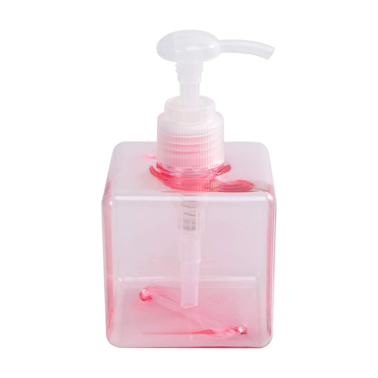 DOITOOL Refillable Pump Bottle Dispenser for Shampoo, Lotion & Liquid Soap - Empty Plastic Refill Container for Bathroom, Salon & Travel Use