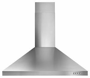 Amana WVW53UC0FS 30-Inch Stainless Steel Wall Mount Range Hood - Powerful Kitchen Ventilation for Modern Homes | Cooking, Grilling & Smoke Removal