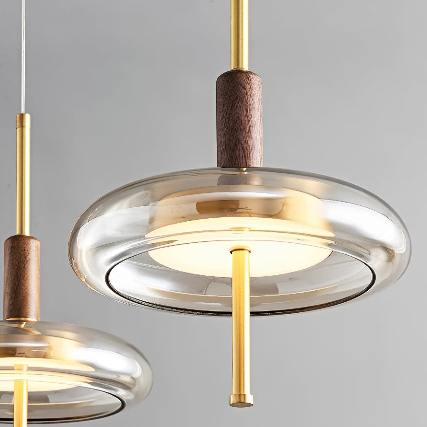 Modern Redondo Pendant Light - Elegant Hanging Ceiling Lamp for Dining Room, Kitchen Island & Living Room Decor | Dimmable LED Lighting Fixture