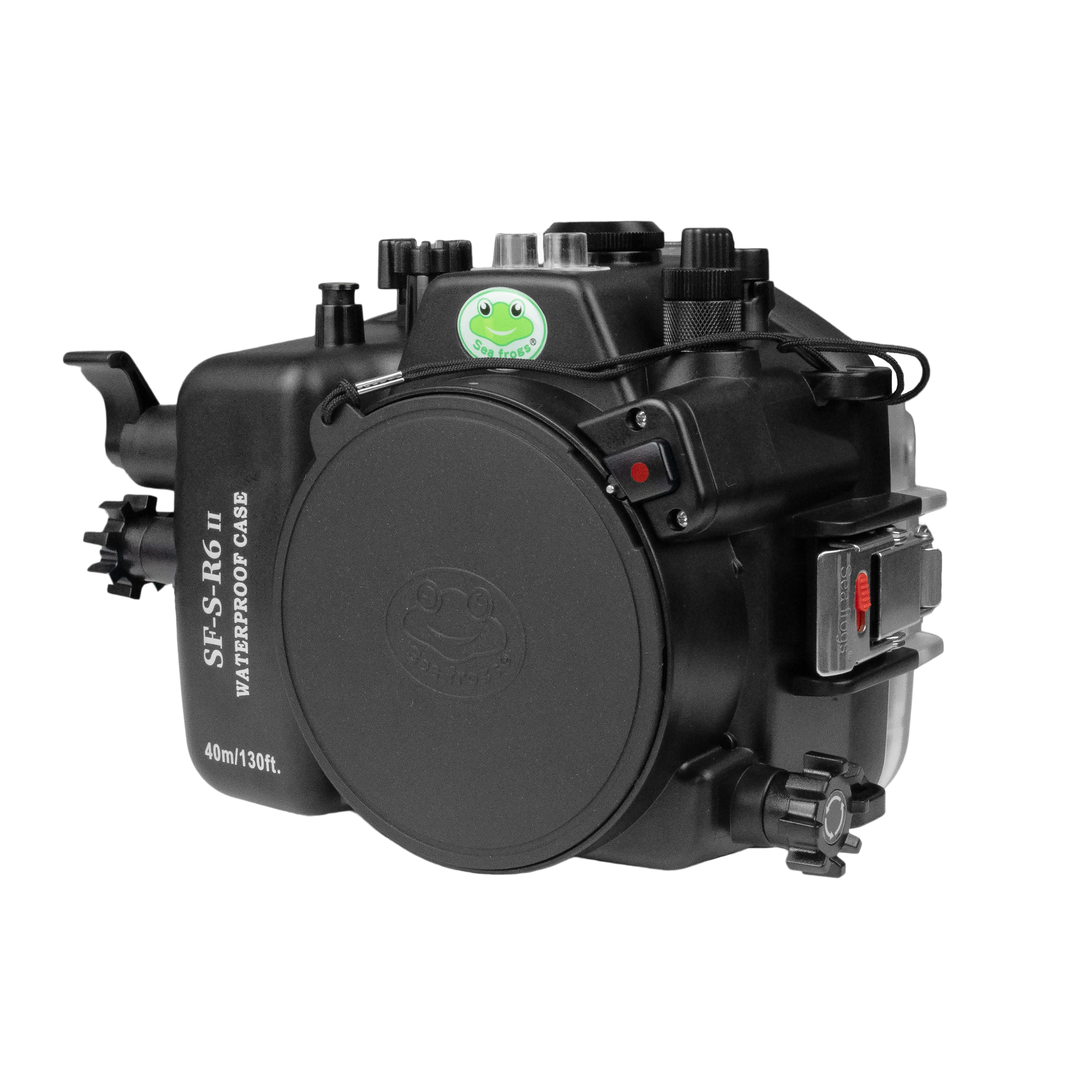 Sea Frogs 40m/130ft Underwater Housing for Canon EOS R6 Mark II - Waterproof Case with 6
