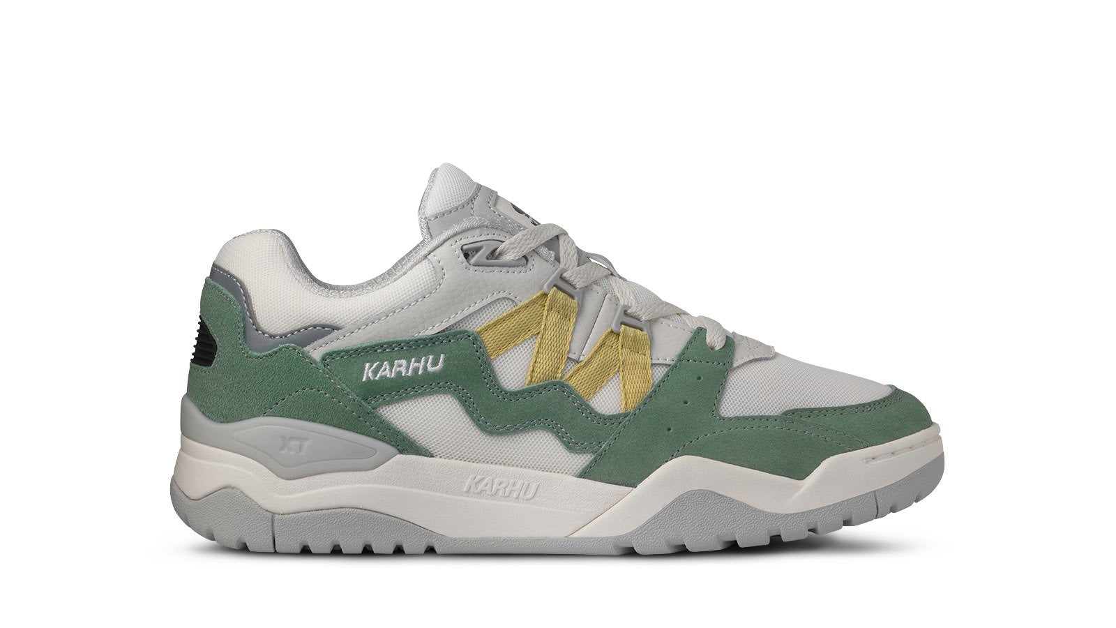 FUSION XT Sneakers - Iceberg Green & Dusty Yellow | Lightweight Comfortable Running Shoes for Men & Women | Perfect for Jogging, Gym Workouts & Casual Wear