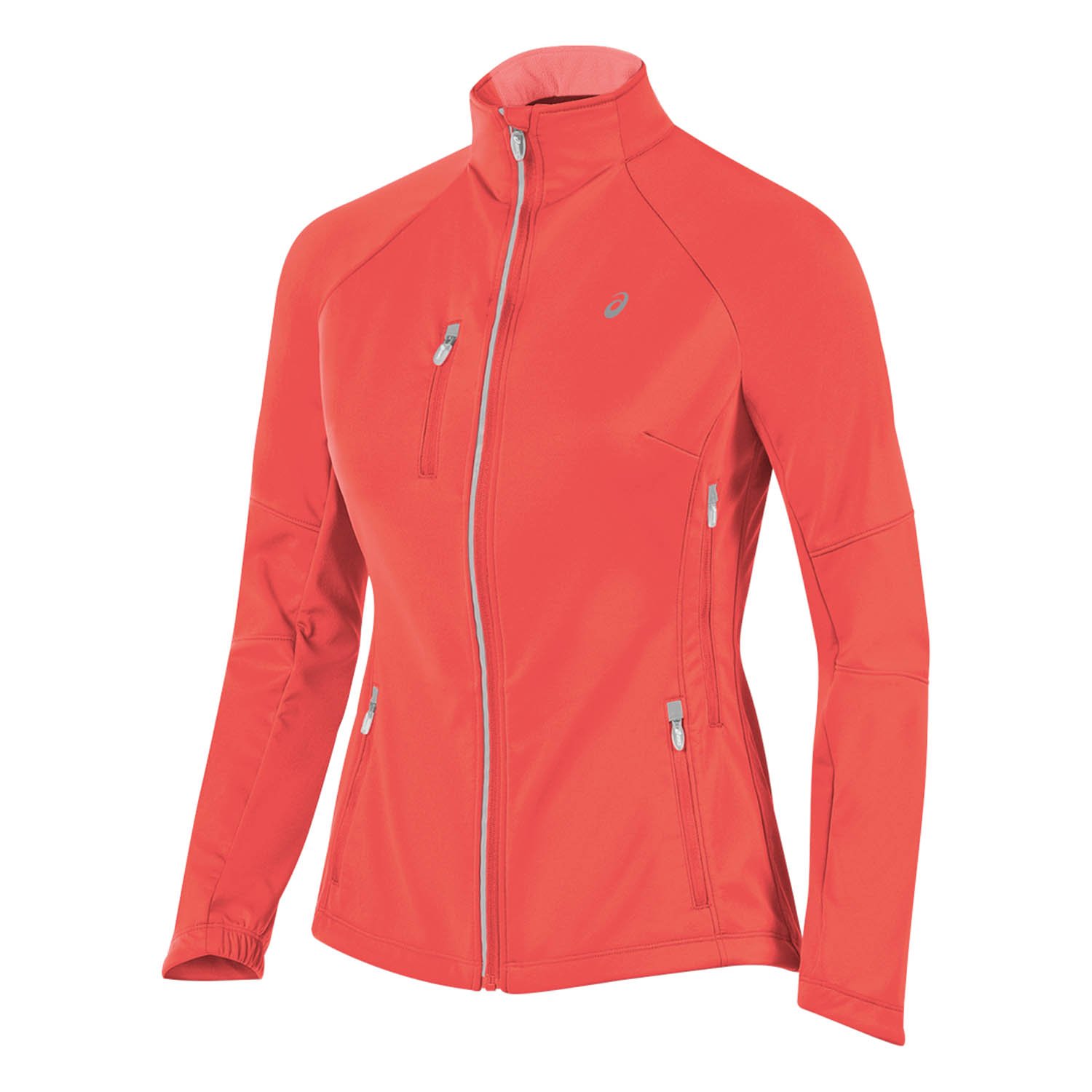 ASICS Women's Softshell Jacket - Lightweight Waterproof Windbreaker for Running, Hiking & Outdoor Activities