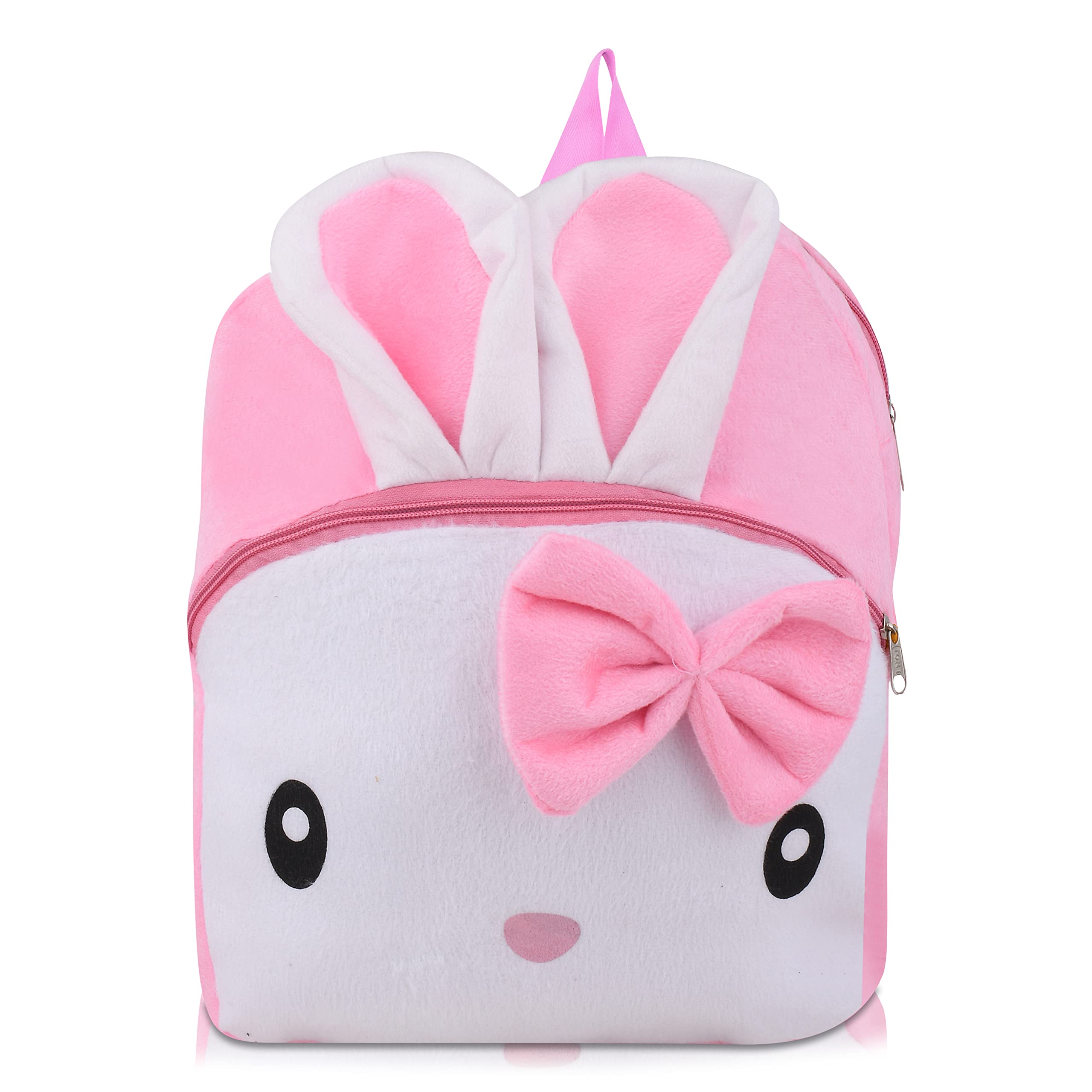 SMARTOTS Cartoon Soft Toy Backpack for Kids - Cute School Bag for Boys & Girls, Lightweight & Durable, Perfect for Nursery, UKG, LKG Students - Ideal Birthday Gift & Daily Use for School, Travel & Playtime