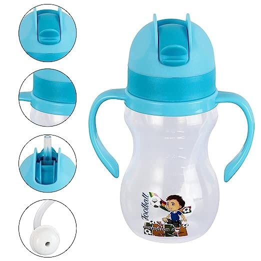 Best Baby Sippy Cup with Handles for Toddlers - Leak Proof Travel & Home Use - BPA Free Kids Drinking Cup for Boys & Girls - Pack of 2 (Ideal for Daycare, Car Rides & Mealtime)
