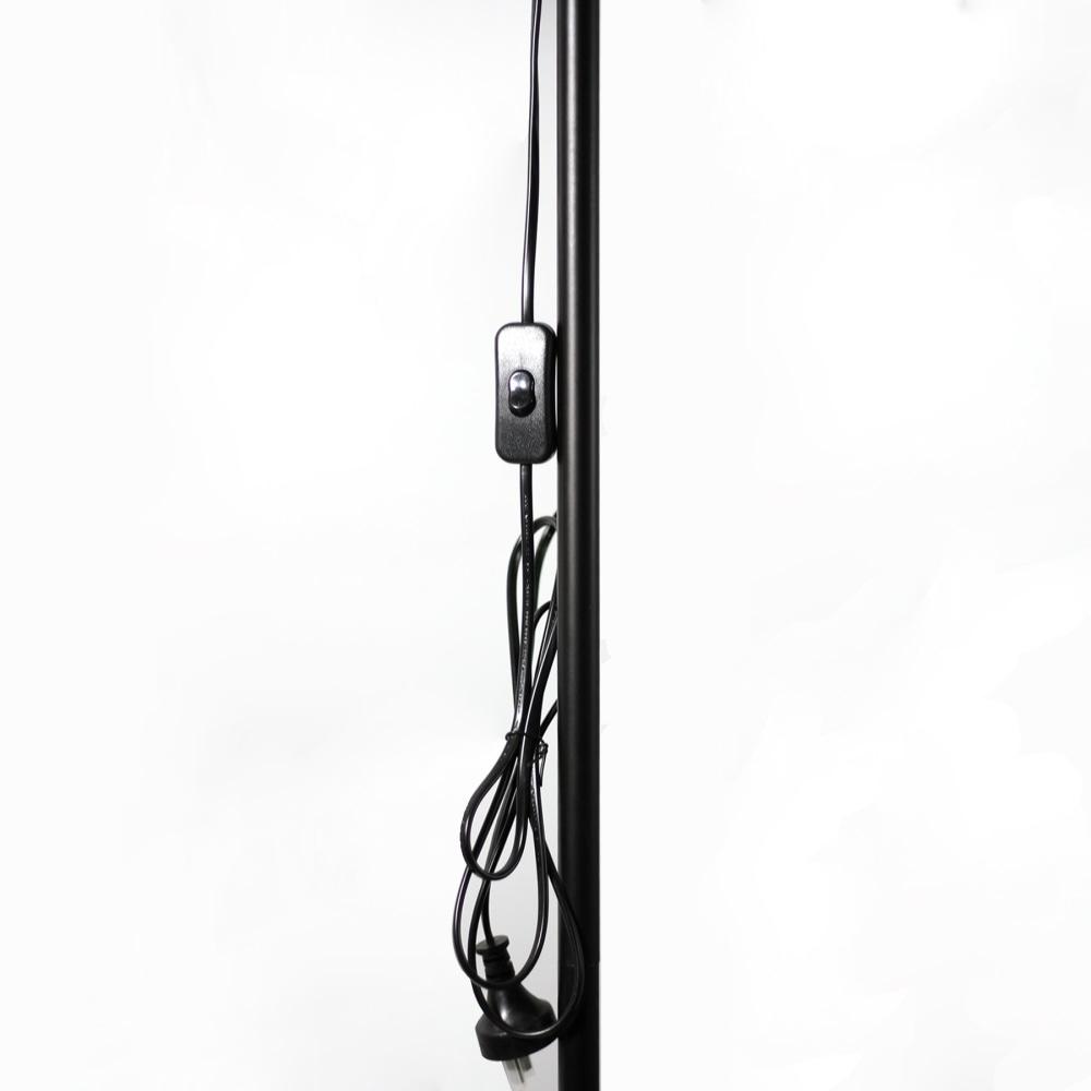 Modern Elegant Free Standing Reading Light Floor Lamp - Adjustable Black Standing Lamp for Living Room, Bedroom & Office - Perfect for Reading, Working & Relaxing