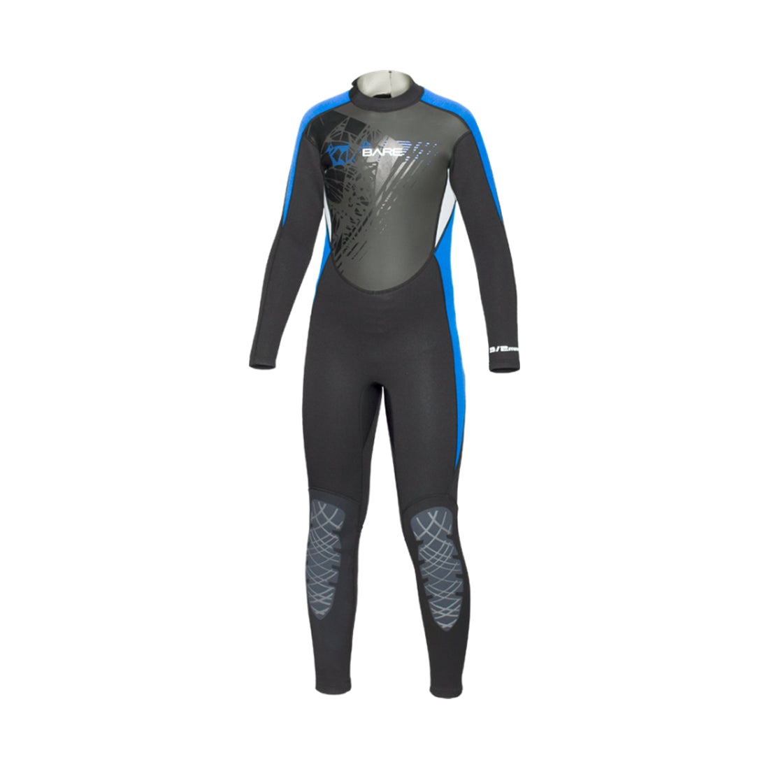 3/2mm Kids Manta Full Wetsuit for Boys & Girls - Warm & Flexible Neoprene Surfing Suit - Perfect for Swimming, Snorkeling & Beach Activities