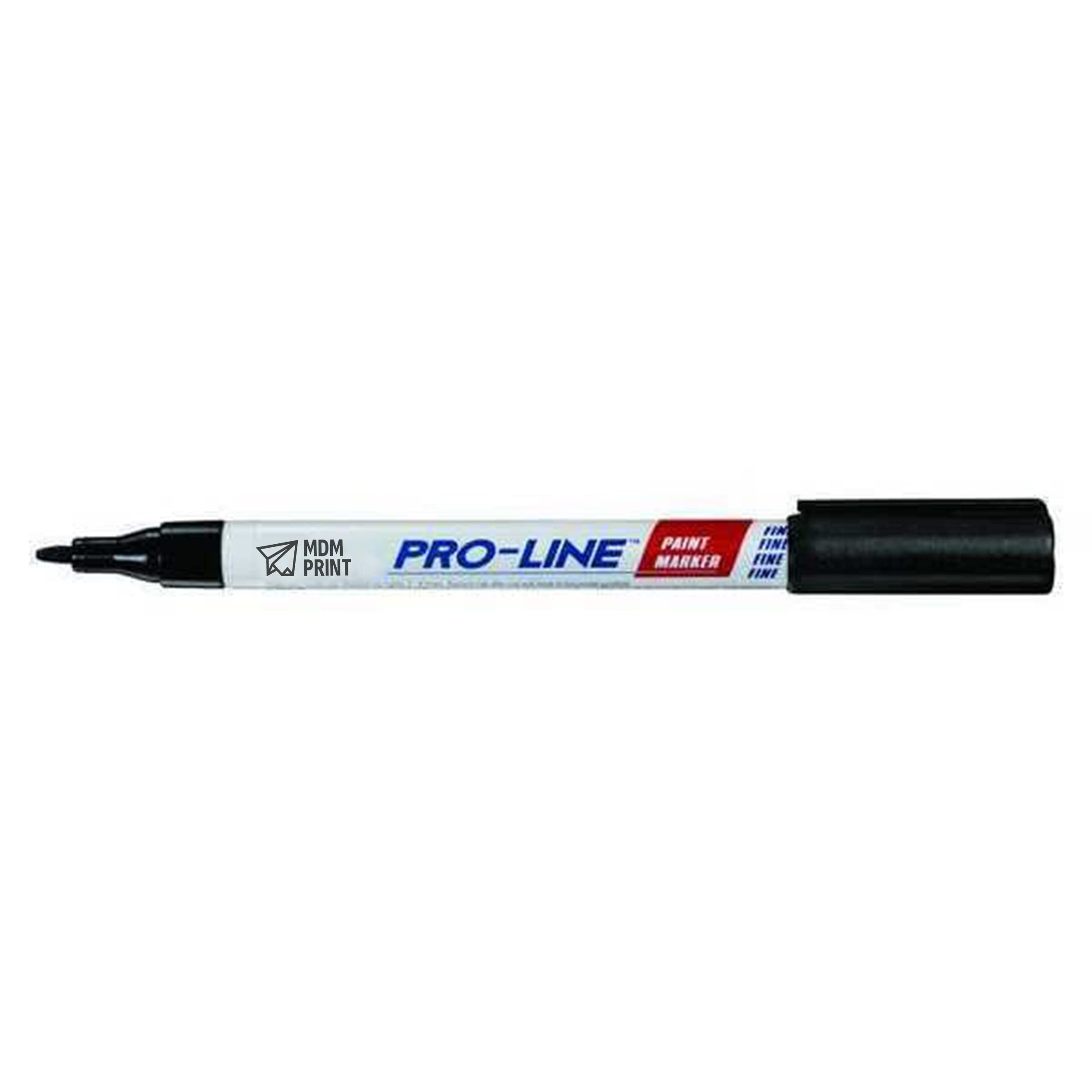Permanent Liquid Paint Marker - Fine Tip Black for DIY Crafts, Signage & Art Projects | Oil-Based Ink for Metal, Glass & Wood