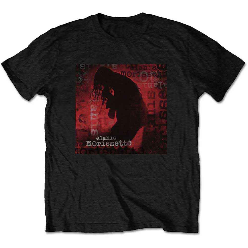 Alanis Morissette Vintage T-Shirt with Ironic Silhouette Design | 90s Music Band Tee for Concerts & Casual Wear
