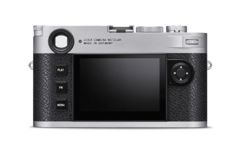 Leica M11 Rangefinder Digital Camera Body in Silver - Professional Full Frame Mirrorless Camera for Street & Travel Photography