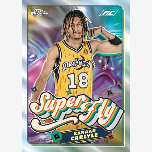 2022/23 Topps OTE Overtime Elite Chrome Trading Cards - Single Pack | Basketball Collectibles for Fans & Players | Perfect for Trading, Gifting & Display