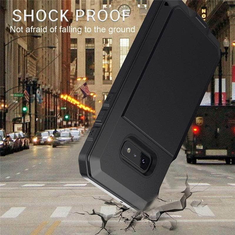 Premium Shockproof Rugged Case for Samsung Galaxy S23 Ultra - Heavy Duty Armor Protection with Stylish Galaxy Design - Perfect for Outdoor Adventures, Work & Travel