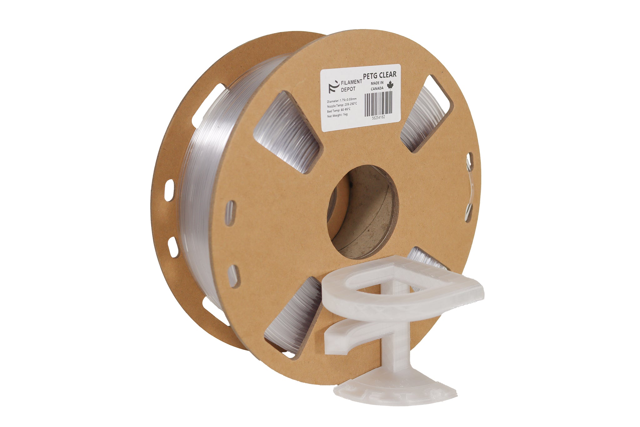 Premium PETG Filament 1.75mm 1kg Spool - High Strength, Low Warping 3D Printer Filament for Smooth Prints - Ideal for Functional Parts, Prototypes & DIY Projects