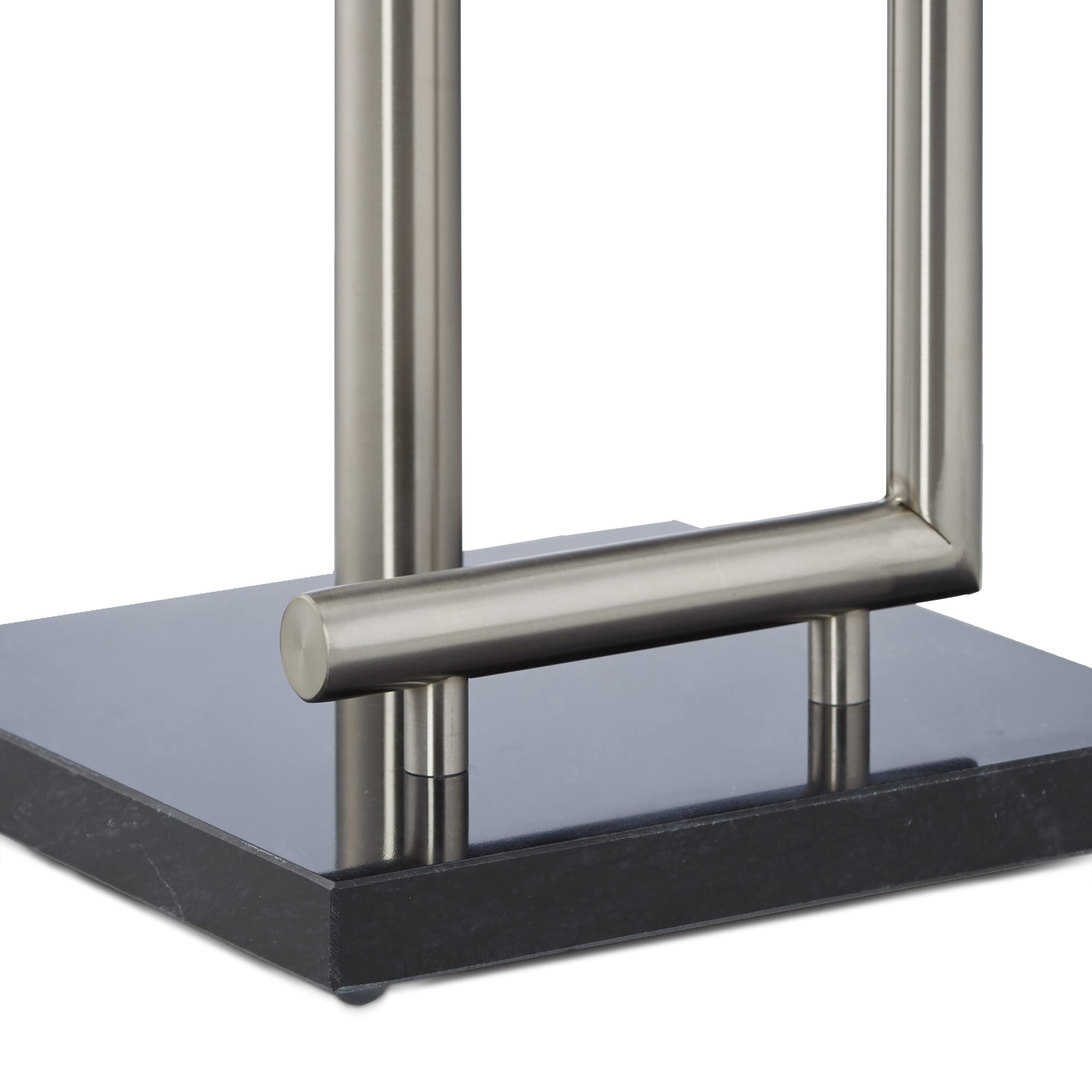 Freestanding Marble Toilet Paper Holder - Elegant Bathroom Tissue Roll Stand (74 x 20 x 20 cm) - Perfect for Modern Bathrooms, Powder Rooms & Guest Toilets