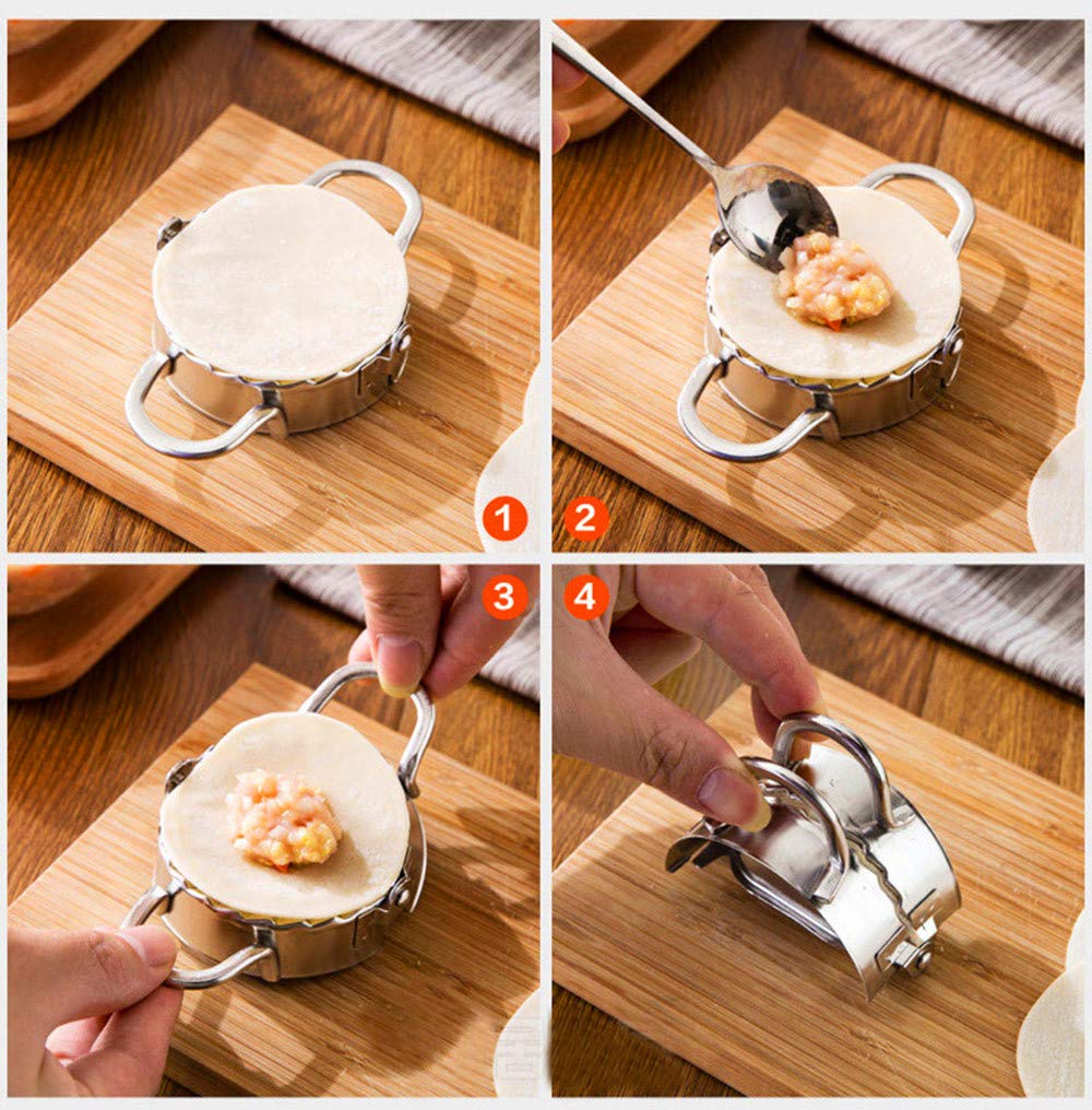 Stainless Steel Dumpling Maker - 9.5cm/3.74