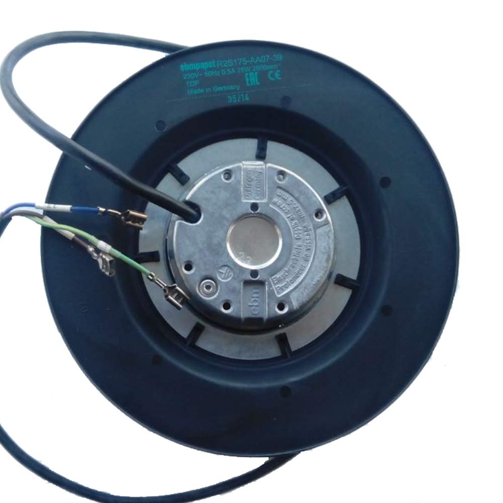Original R2S175-AA07-39 Centrifugal Fan 230V 175mm - High Performance Industrial Blower for HVAC, Cooling Systems & Machinery Ventilation