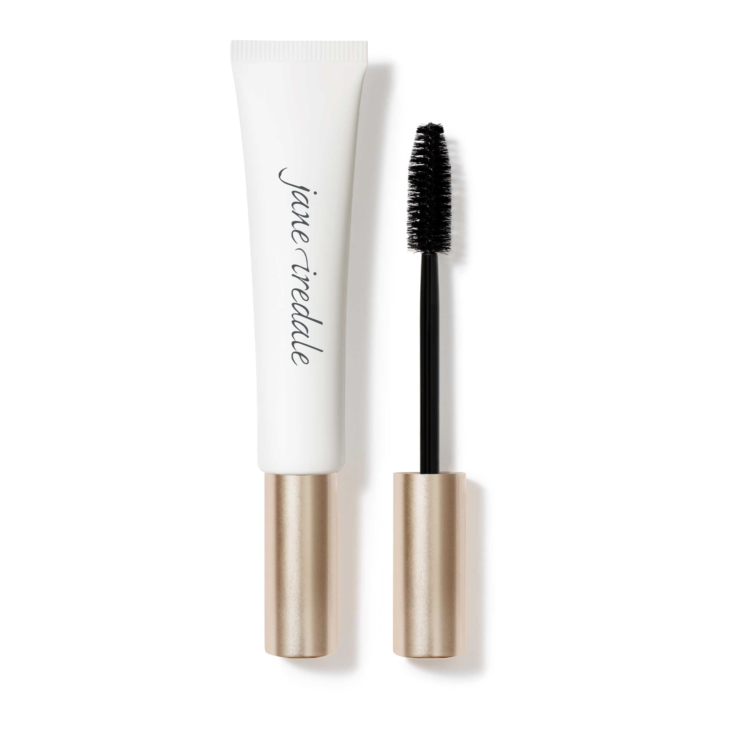 Jane Iredale Longest Lash Thickening & Lengthening Mascara - Espresso Brown (0.42 oz) | Volumizing, Smudge-Proof, Cruelty-Free | Perfect for Daytime & Nighttime Makeup Looks