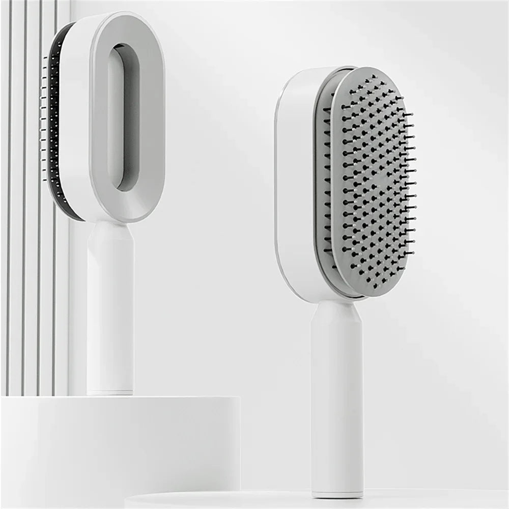 Scalp Massager Brush for Hair Growth - Detangling & Exfoliating Hair Brush with Soft Bristles - Perfect for Dry, Wet, or Curly Hair - Home & Salon Use