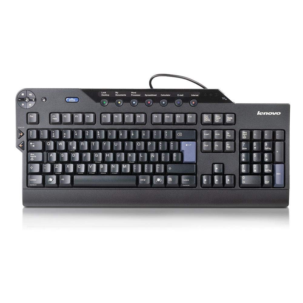 Ergonomic USB Wired Keyboard - Black, Enhanced for Comfort & Durability | Perfect for Office, Gaming & Home Use