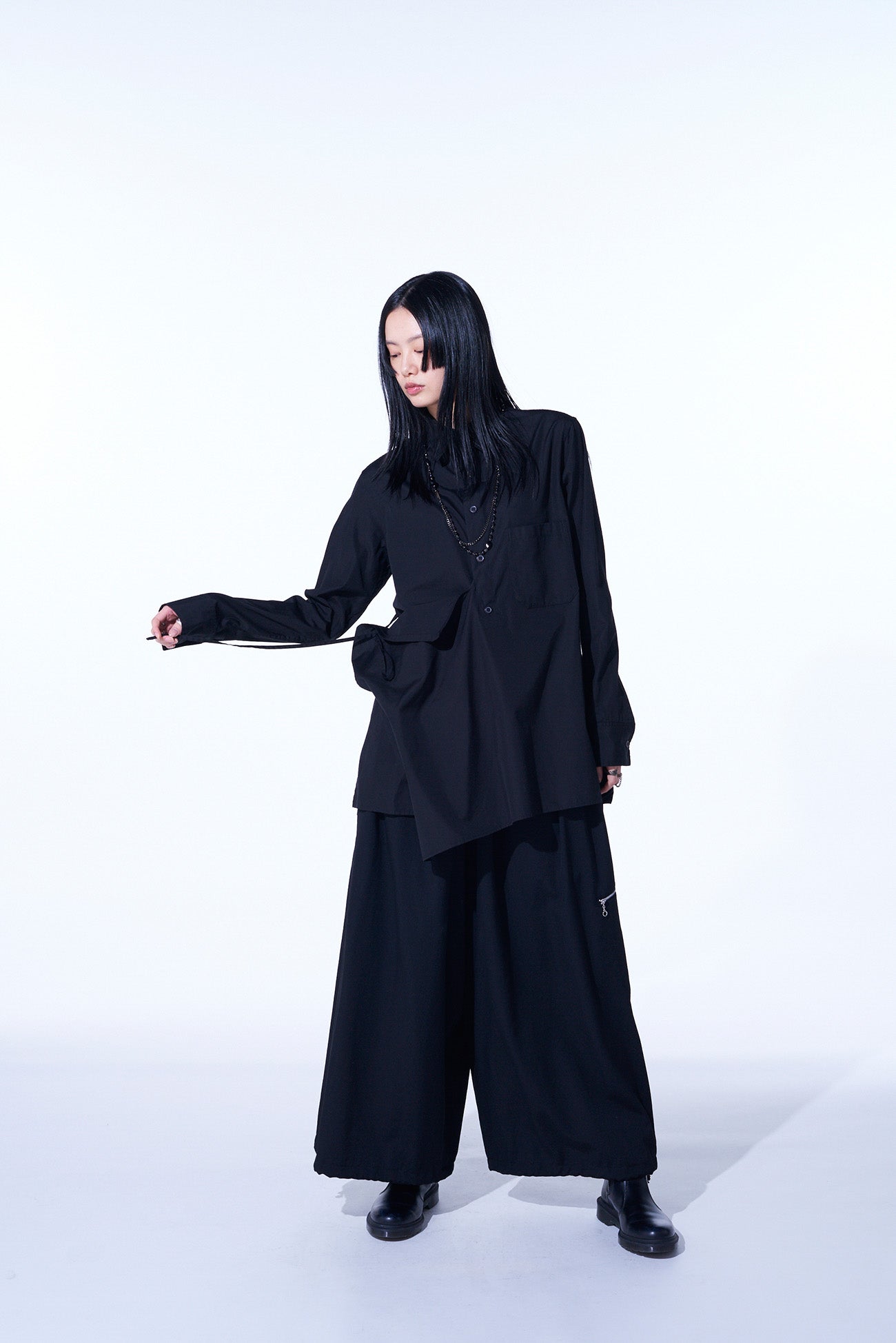 Soft Cotton Broad Cloth Draped Shirt for Women - Comfortable Loose Fit Blouse for Casual Wear & Office Outfits