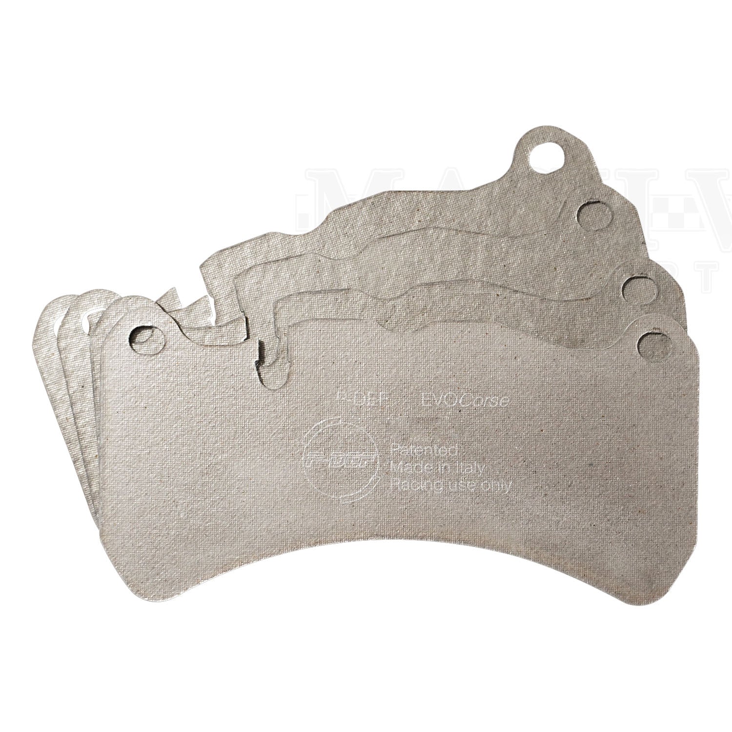 Evo Corse Performance Brake Pad Heat Shields for 2018-2021 Subaru WRX STI - High-Temperature Protection for Track & Street Driving